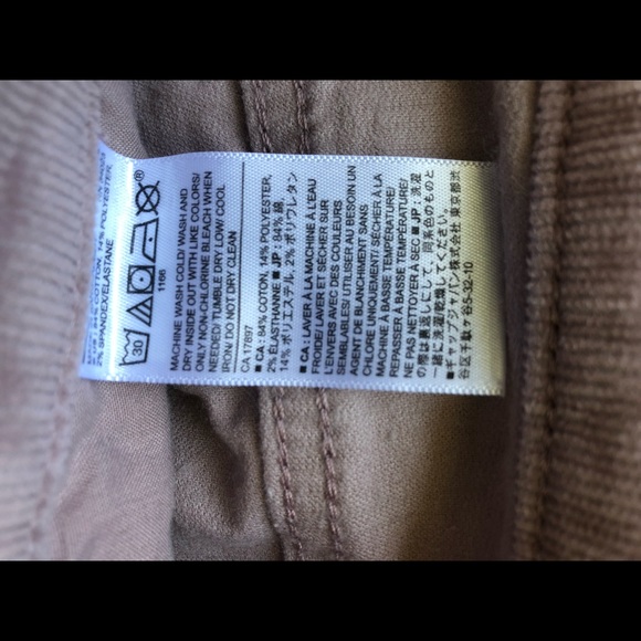 BANANA REPUBLIC DUSTY PINK SKINNY CORDS 4 - Picture 5 of 5